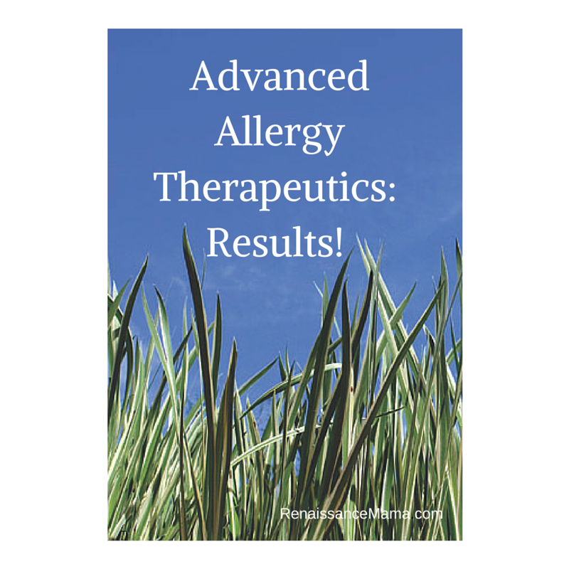 Advanced Allergy Therapeutics: Results!