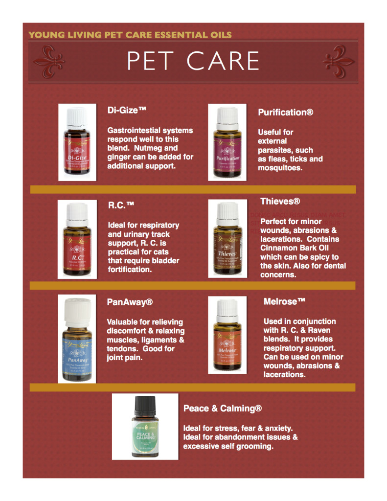 Pet Care Oils